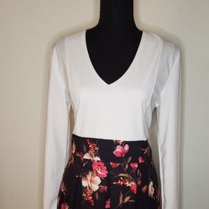 Women's Long Sleeve Mini Dress